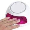Cold Air Mini Battery Operated Led Ultraviolet Light Nail Polish Dryer