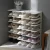 Import Collapsible Simple Designs Adjustable 6 Tiers Smart Folding White Plastic Joint Shoe Storage Organizer Rack for Outdoor Door from China