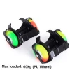 Colorful Flashing Roller Whirlwind Pulley Flash Wheels Heel Detachable &amp; Lightweight LED Flashing Roller Skates for Kids