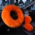 Import Colorful furry steering wheel cover and fur steering wheel cover set for gril from China