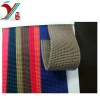 Colorful plain woven webbing for bags made of 100% polypropylene yarn