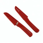 Colorful Plastic Handle Cover Knife Vegetable & Fruit Knife