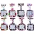 Import colorful Square nurses watch and Silicone Material Type Nurse Watch fashion Quartz Movement Rubber Nurse Watch from China