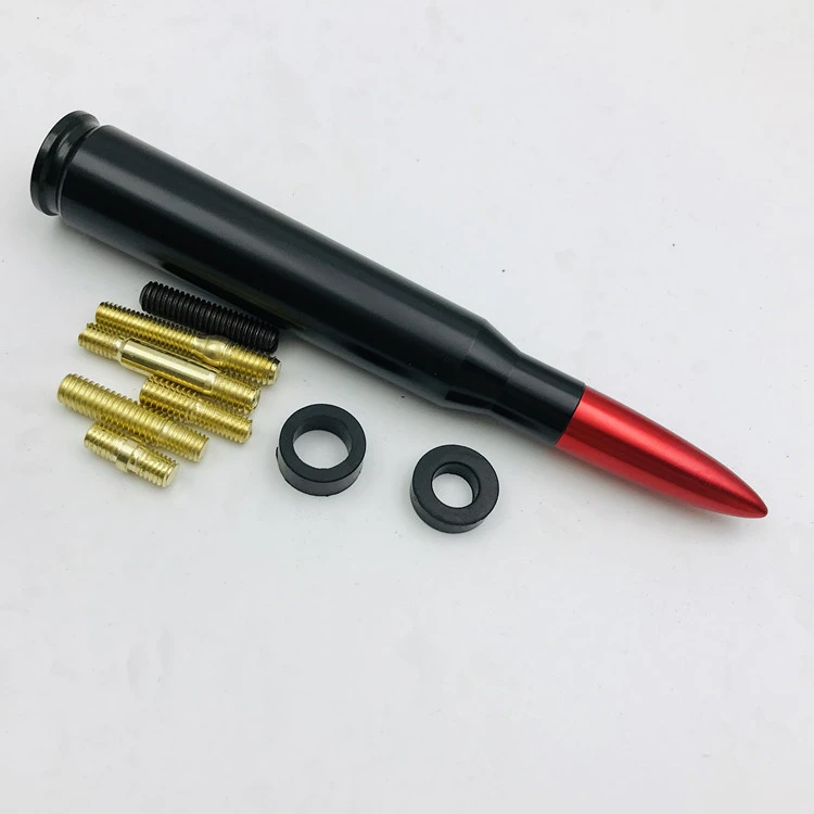 Colors Tip 50 Caliber Bullet Antenna For 90-19 Ford