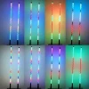 Colorshift LED Light Whip With Chasing Color By Remote Control ATV Antenna Flag Pole Twist LEDs Flexible For Polaris RZR ATV UTV