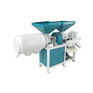 combined grain peeling and flour making machine
