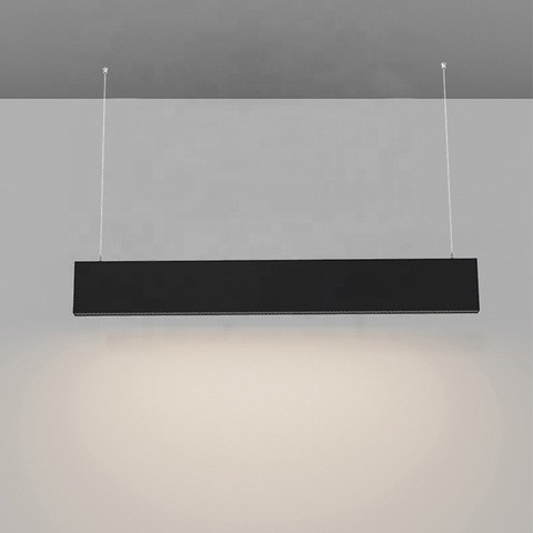 Commercial Office 8 Ft Recessed Suspend LED Linear Light up and down Aluminum Modern Pendant Lighting//