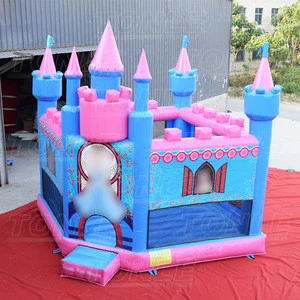 Commercial pvc cheap girls princess castle inflatable bouncer jumper/ bounce house/ jumping bouncy castle for kids