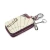 Import compact leather car key holder wallet key case from China
