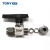 Import Compression 6000PSI Double Ferrule Tube Two Way Ball Valve Stainless Steel Ball Valve with Black Handle from China