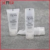 cosmetic packaging oval plastic tube with screw cap