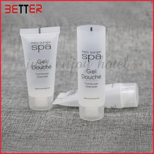cosmetic packaging oval plastic tube with screw cap