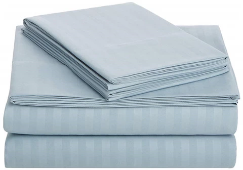 100% Cotton Hospital Hotel Used White Flat Fitted Bedding Sheet For Sale