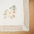 Import Cotton linen tablecloth Lace table cloth Country style printing Table Cover from China