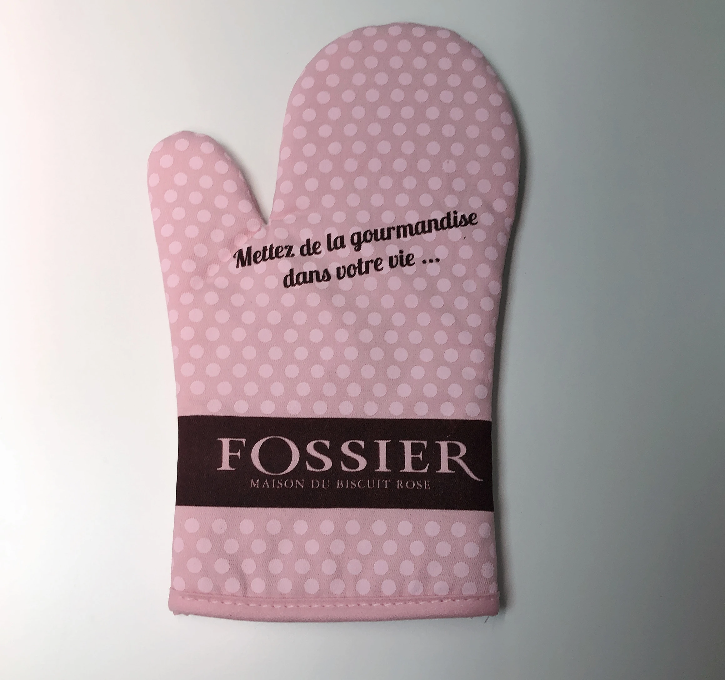 cotton microwave oven mitten with high quality