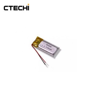 CTECHI lithium custom size 3.7V 30mAh 301020 rechargeable battery