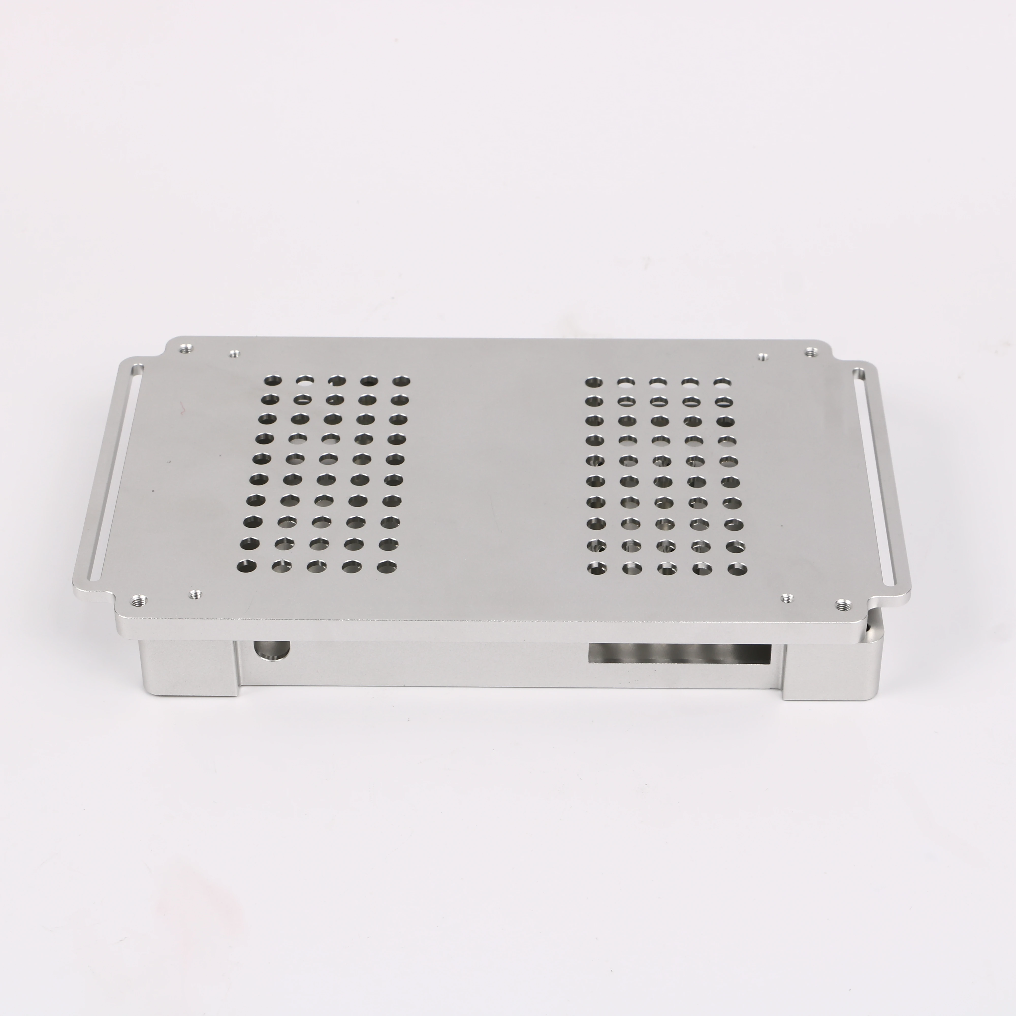 Custom cnc milling machining part precision electronic case part industrial fabrication stainless steel housing