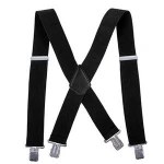 Custom design printed Suspender Belt 5cm Men Elastic suspenders