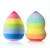 Import Custom designed colorful cosmetic rainbow makeup sponge from China