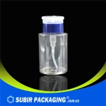 custom empty nail polish remover bottles cleaning pump