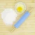 Import Custom Food Grade Reusable Kitchen Baking Tool Silicone Rolling Pin with Wood Hand and Non-stick Surface from China