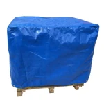 Custom High Density Polyethylene HDPE Waterproof Pallet Cover Tarp