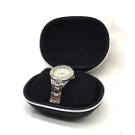 Custom luxury gift waterproof leather pillow eva watch boxes travel case