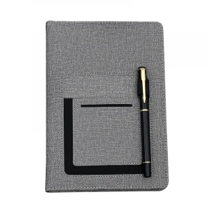 Custom made sublimation bullet book textured PU cover A5 dotted grateful journal