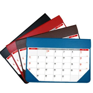 custom printable desk pad calendar 2019 Decorative Desk Blotter Calendar