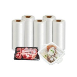 Custom Printing Service Food Grade Plastic Packaging Film Roll Snack Packaging Hot Perforated Pof Film