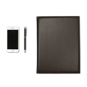 Custom PU Leather A4 Portfolio Organizer Folder