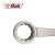 Import Custom ratchet flex head combination wrench Polishing Single Opening Combination Wrench Ratchet Spanner from China