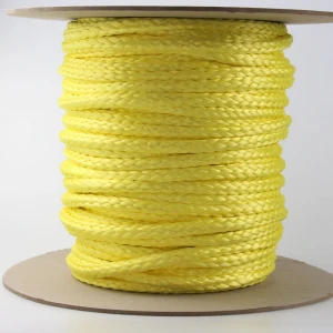 custom UHMWPE rope  double braided marine rope packaging rope