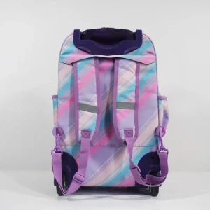 Custom Waterproof Ripstop Rolling Luggage Duffel Bag with Wheels Storage Travel Bags for Travelling