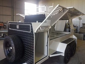 custom zinc tandem builder trailers