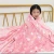 Import Customizable printing flannel Sofa blanket Safe harmless skin-friendly comfortable glow in the dark baby blanket from China