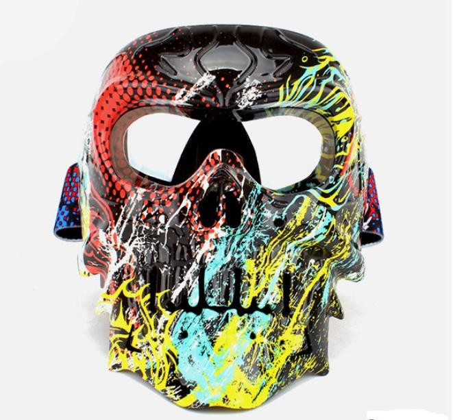 Customize Retro Skull Motorcycle Glasses Mask Motorcycle Goggles Moto Motocross Accessories