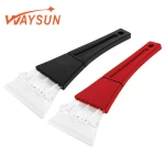 Customize Winter Snow Removal Ice Tool Waterproof Warm Mitt Car Ice Scraper Car Window Cleaning Scraper
