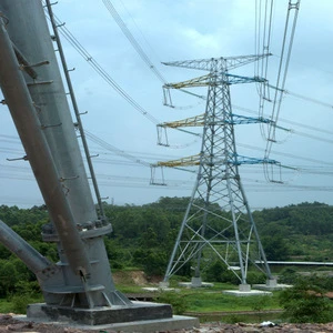 Customized 330kV Power Transmission Steel Tower