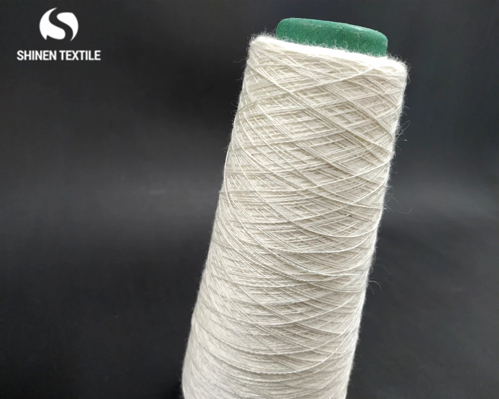 Customized color 28s/2 95% cotton 5% cashmere yarn blend yarn Ne28/2 for knitting sweaters in China