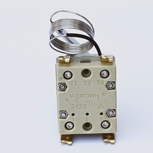 Customized Design Rotary Switch Adjustable Capillary Thermostat For Toaster Oven