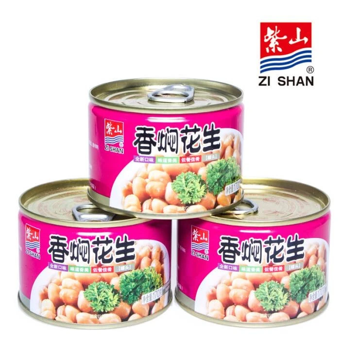 Customized Design Yummy Nutritious Canned Food Organic Braised Peanuts