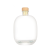 Customized Glass Empty Bottle 250ML 500ML Wine Containers With Stopper For Hold Bourbon, Brandy, Liquor, Juice, Water, etc