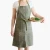 Import Customized logo cotton kitchen custom lady linen women apron from China