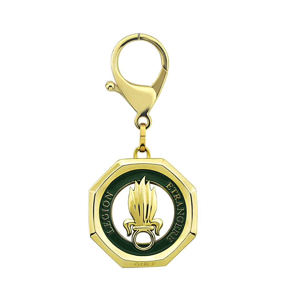 Customized logo metal keychain
