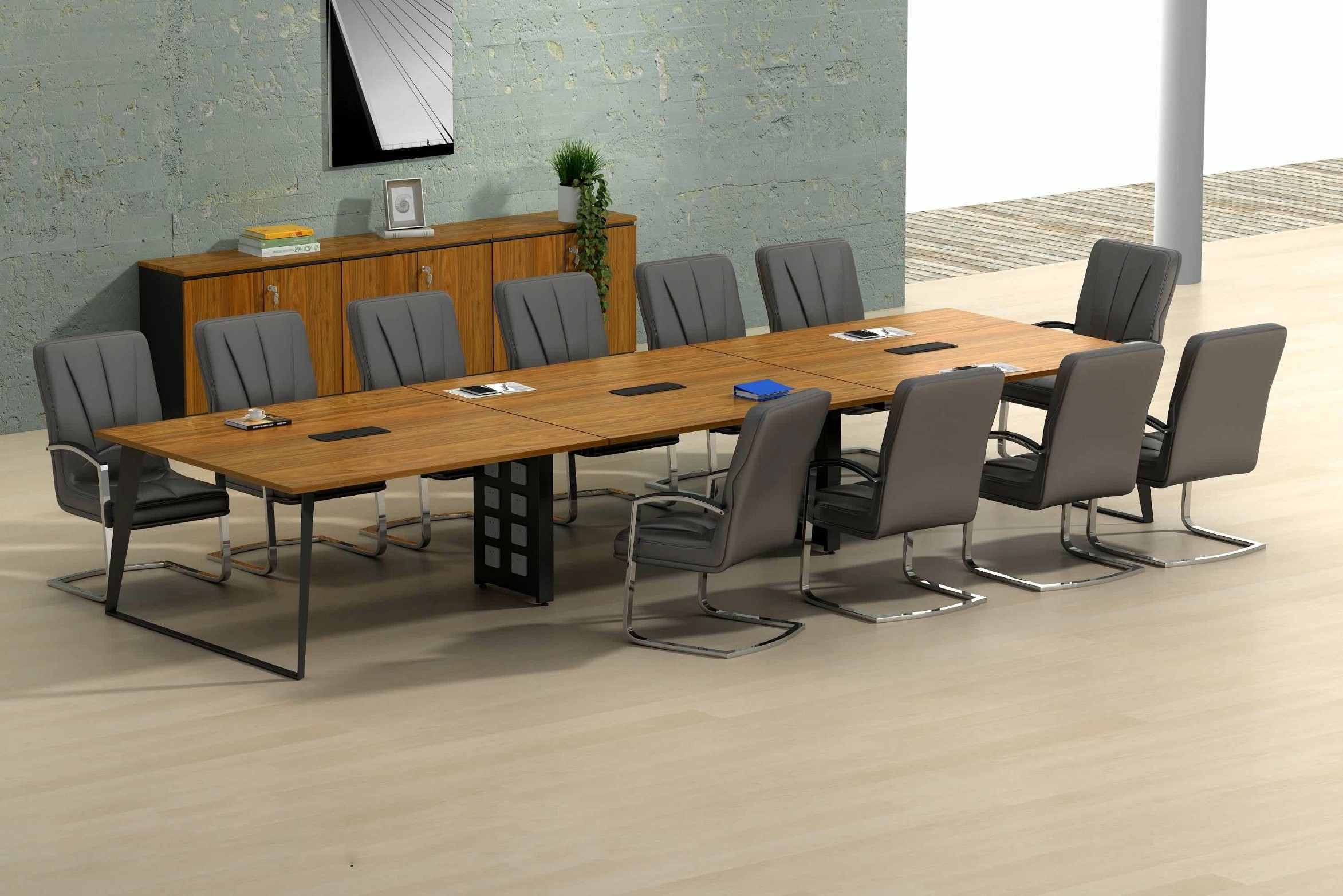 Customized Office Table Conference Desk Modern Meeting Table Mbh-002