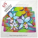 Customized PVC plastic placemat / pp desk pad mat table mat