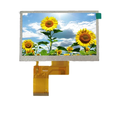 Customized Resistive Capacitive Touch Panel IPS TFT LCD Module 4.3 inch TFT LCD Screen