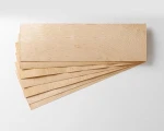 Customized wholesale 1.6mm canadian hard rock maple wood veneer sheet for skateboard and longboards