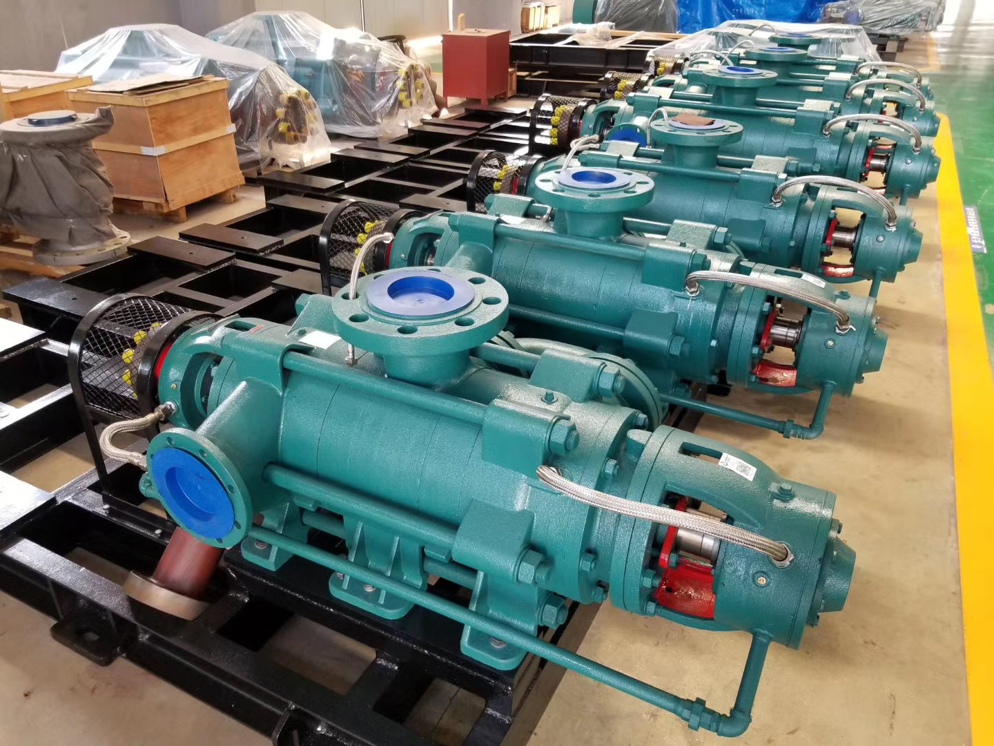 Buy D155-30*3 Type Horizontal Multistage Centrifugal Pump With Cast ...